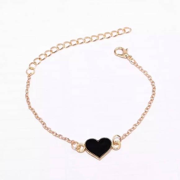 💙💎GRATEFUL💙MAKER💎💙 Jewelry - 💙💎💲FIRM🛍➕BUNDLE➕🛍4 DISCOUNT! BLACK🖤HEART💎💙